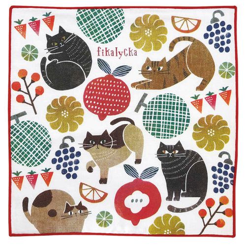 4527749167222



AH-16722



デコレコーポレーション
fikalycka ハンカチ 猫と果物