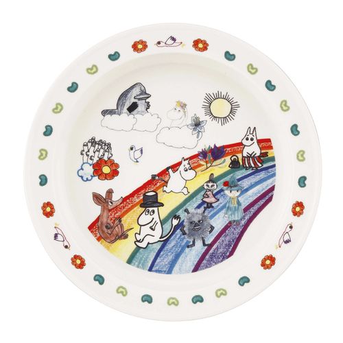 4979855130544



MM19001-321



山加商店
ムーミン シャイン・オン・キッズ！ ユニバーサルプレート 虹のうえで