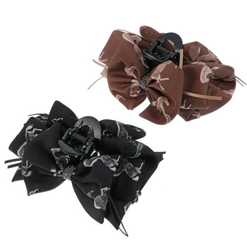 リリマム
馬柄生地バンスクリップ