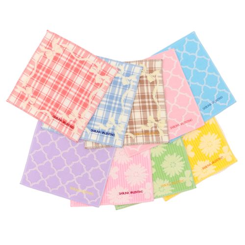 1400-1-2-3 9ﾏｲ



ミクラ
SABLINA VALENTINO（サブリナ ヴァレンティノ） 婦人9枚アソートハンカチ