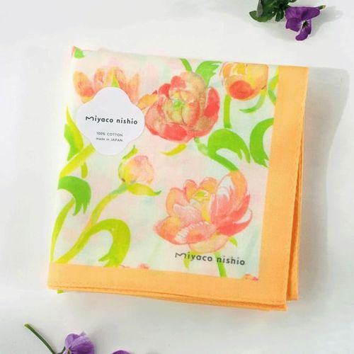 H31



ｍｉｙａｃｏ　ｎｉｓｈｉｏ
miyaco スカーフにもなる水彩画 ハンカチ ブルーミング