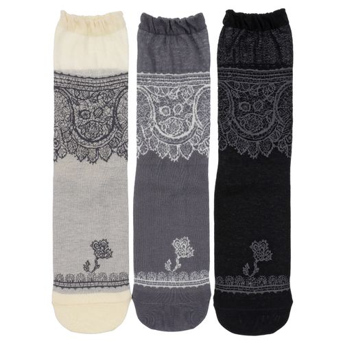 コットンハウス．アヤ
AYAソックス・レース柄