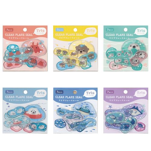 4582677685262







勝竜社
トリオ水族館 クリアフレークシール