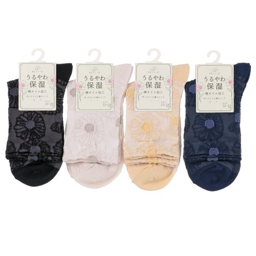 4550728020942







助野
ゆるフィール うるやわ保湿 花フロート 靴下