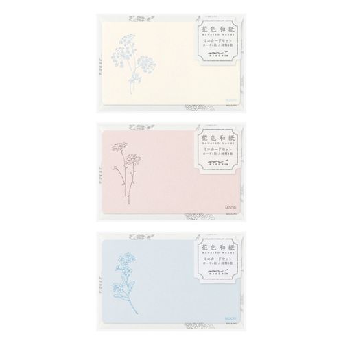 4902805887922







デザインフィル
カードセット 花色和紙