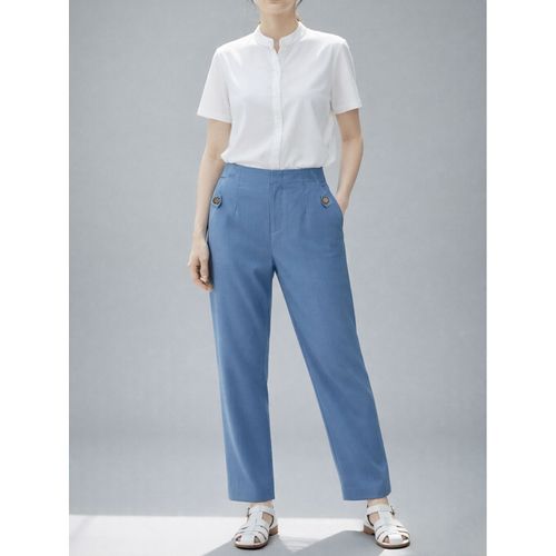 アパレルアイ
リヨセル麻ストレッチ シュッと！ストレートパンツ