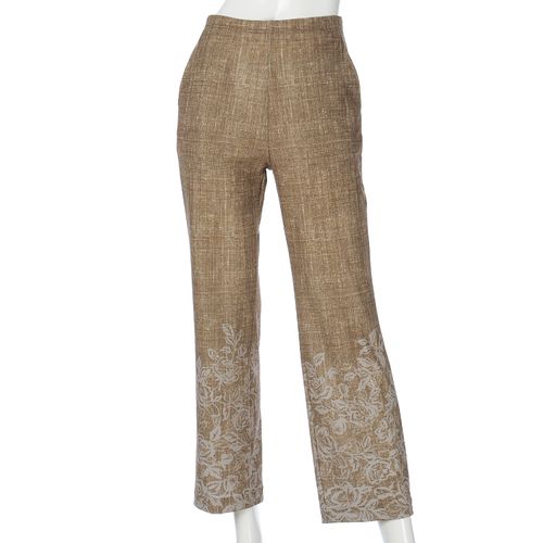 橘高
メッシュハイテンション 京プリントデニム花柄パンツ