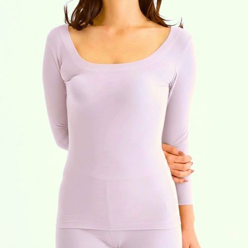 島崎
とろ～り極上インナー ラウンドネック8分袖 LL ジョワイユ