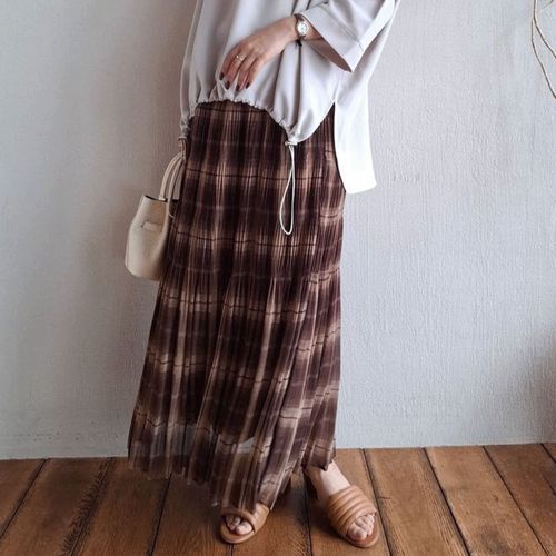 ザンパ
ザンパ チャックマジョリカプリーツスカート