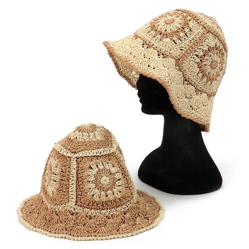 サード　コレクション
クロッシェ編ペーパーハット ナチュラル
