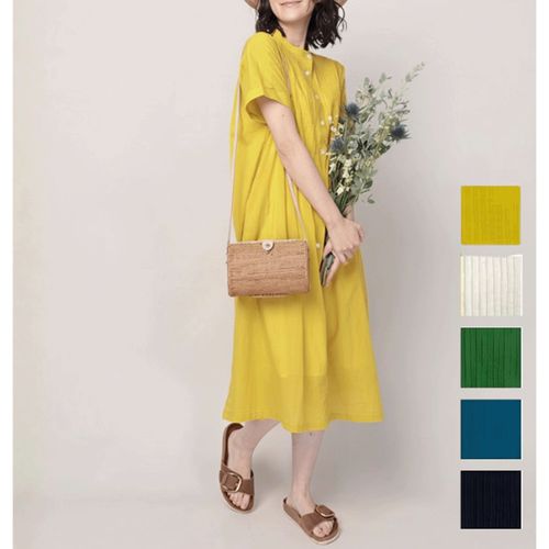 4582640634570







東京かんかん
東京かんかん ピンタックコットン前開きワンピース