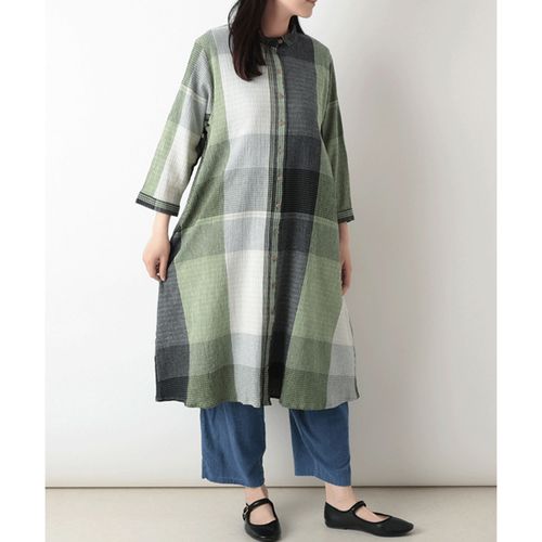 4582640638523







東京かんかん
東京かんかん チェックコットンシャツワンピース