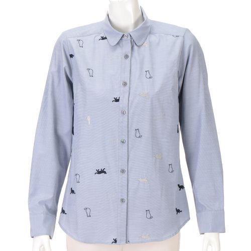 マキレディ
ネコ刺繍ブラウス