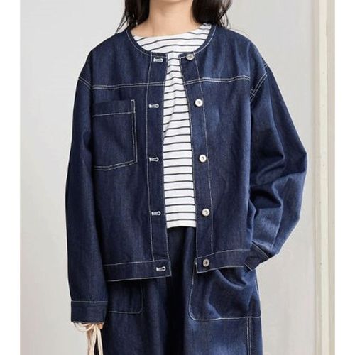 4535279922945







フレンズヒル
Amitie イーズデニムノーカラージャケット