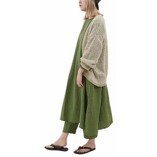 カラーofカラーズ
SO フレンチリネン変形カーディガン