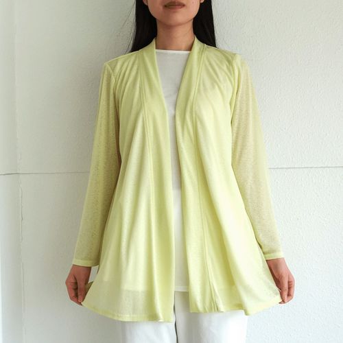 玉一商店
梨地カーディガン