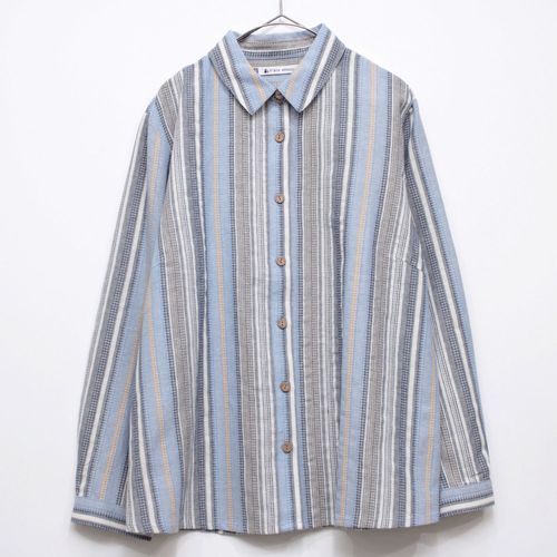 ジジョン
T’BIS STUDIO ナチュラルドビーストライプ長袖シャツ