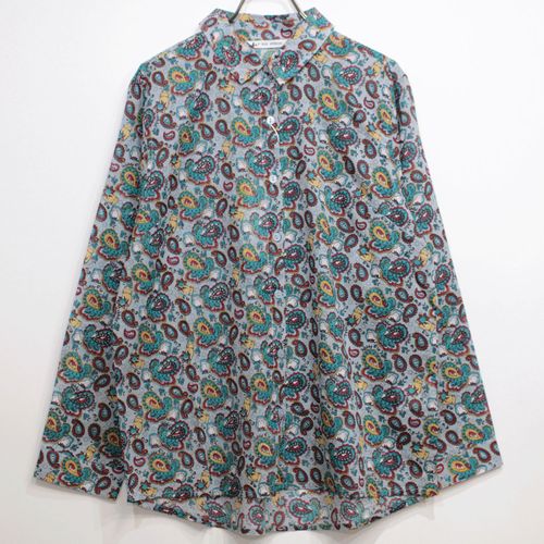 ジジョン
T’BIS STUDIO ボイルペイズリーネコ柄プリント長袖シャツ