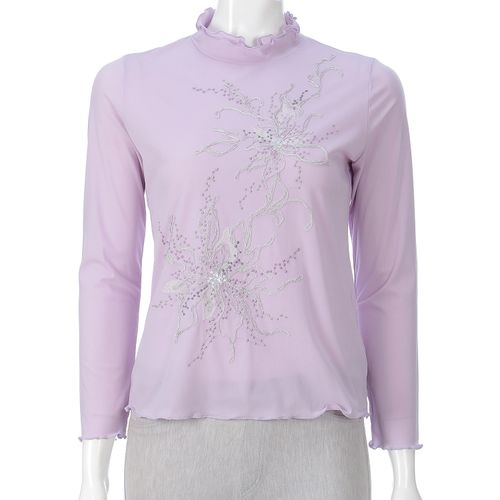 ベルディー
ROYAL VERDY パウダーチュール花刺繍メロープルオーバー