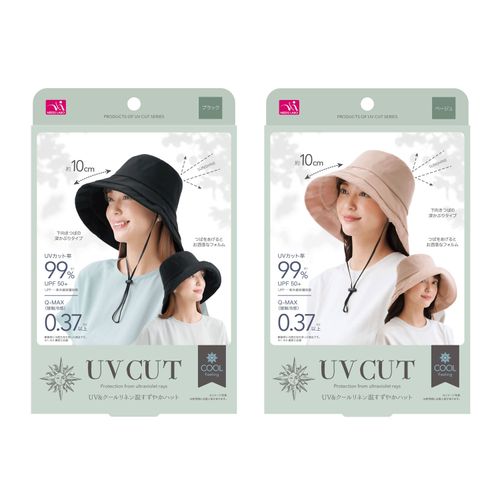 4571414700078







サンファミリー
UV＆クールリネン混すずやかハット