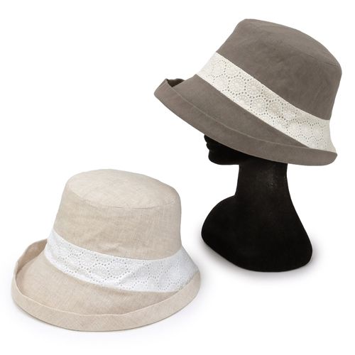 東田
リネンオブザーハット レース切替