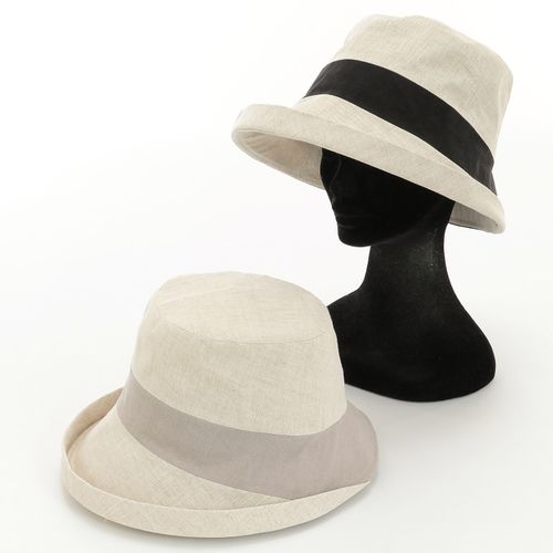 東田
リネンオブザーハット バイカラー