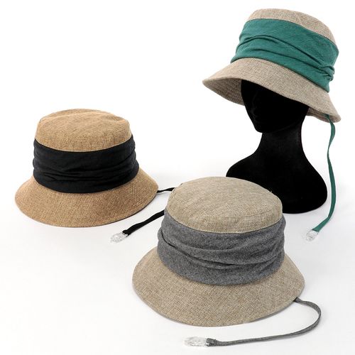 東田
ポリジュートクリップ付きハット