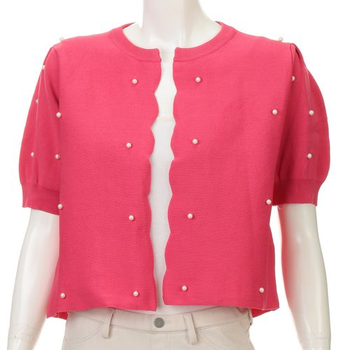 チャーミング
スカラップデザインカーディガン