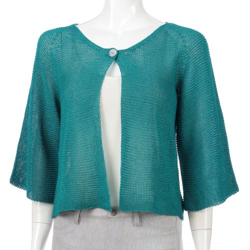 アイソトープ
1つ釦ホールカーディガン