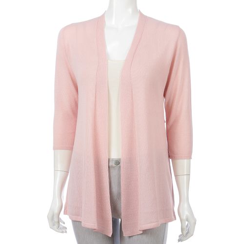 アイソトープ
脇テープ付綿ポリロングカーディガン