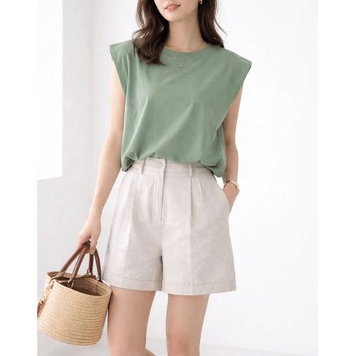 三和ジャパン
ダブルシルケットコットン100 ノースリーブTシャツ