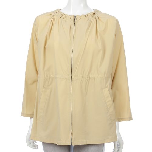 マキレディ
ナイロンストレッチ丸首ジャケット