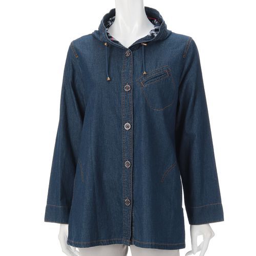 玉一商店
別布使いデニムジャケット