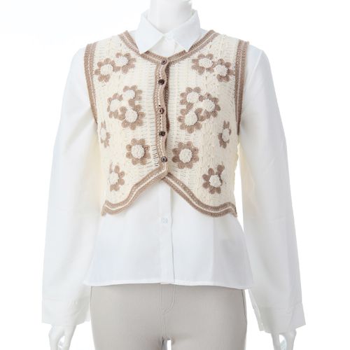 豊和コーポレーション
レースアンサンブルブラウス