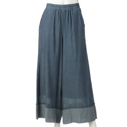 シシエス
折り返しワイドパンツ