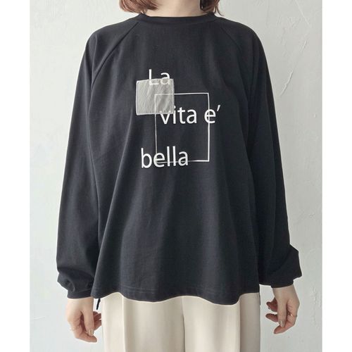 三澤
epidemique ロゴ箔プリントロングTシャツ