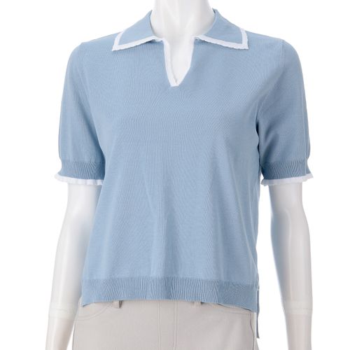 シシエス
スラカップ配色衿プルオーバー