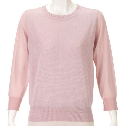 外与
袖シアープルオーバー