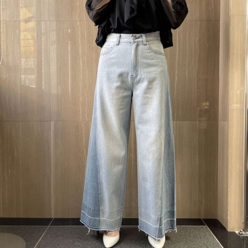一珠
一珠 B7 サイド切替ワイドデニムパンツ