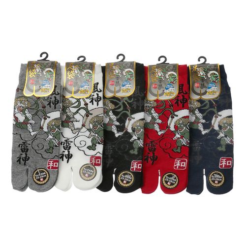 93641



稲坂莫大小製造
和柄足袋 風神雷神