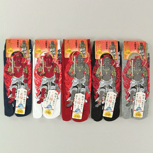 93831



稲坂莫大小製造
和柄足袋 不動明王