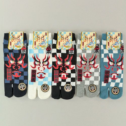 93704



稲坂莫大小製造
和柄足袋 隈取格子柄