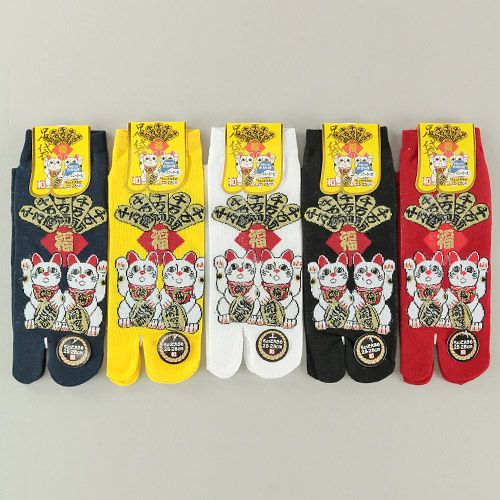 93652



稲坂莫大小製造
和柄足袋 招き猫