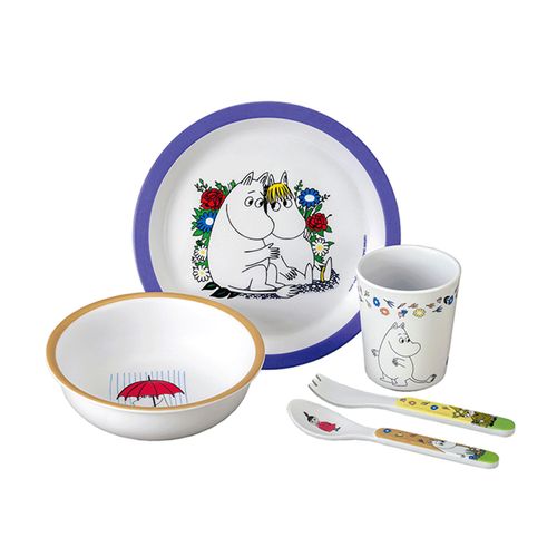 3585190317017



PTJ060212



ピーオーエス
Petit Jour ムーミン メラミンギフト5点セット ブルー