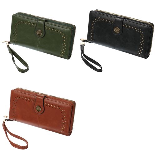 生駒クロス
ホックベルト付ラウンドファスナー長財布