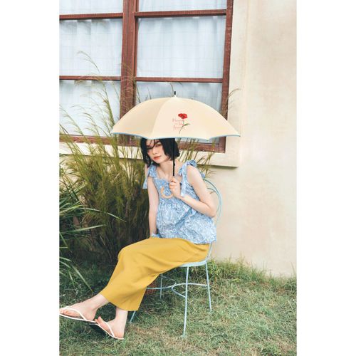 4525151147481







ビコーズ
晴雨兼用 タイポフラワー刺繍長傘