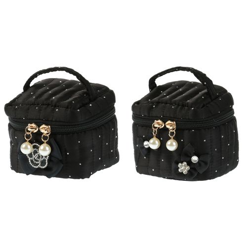 ＲＥＮ
ラインストーン付き ミニバニティポーチ