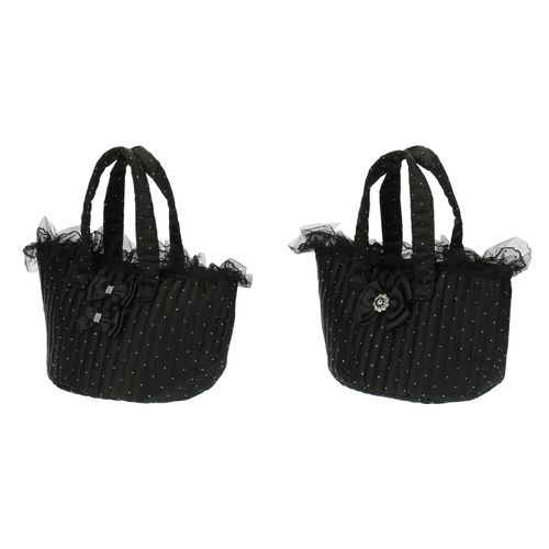 ＲＥＮ
ラインストーン付きフリルバッグ