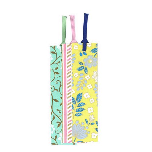 長谷川松寿堂
京友禅紙 北欧風柄しおり