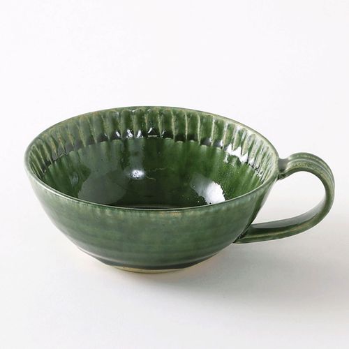 SN-08



不動窯
織部しのぎスープカップ